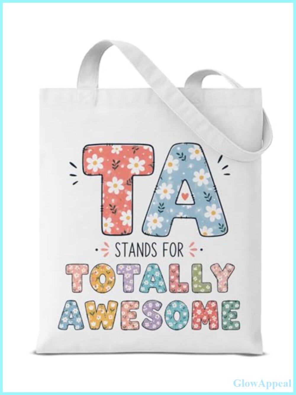 Canvas Tote Bag Reusable Grocery Shoulder Bag Foldable Lightweight